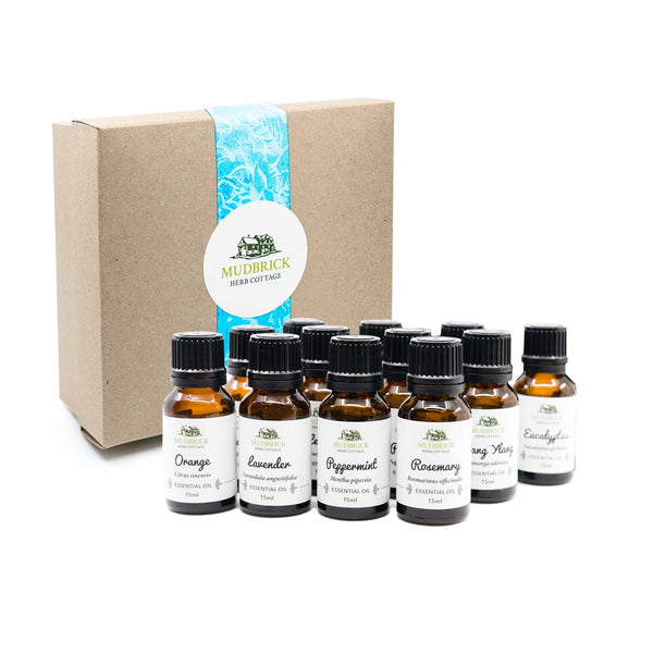 Essential Oil Starter Kit  Certified Organic - Mudbrick Herb Cottage