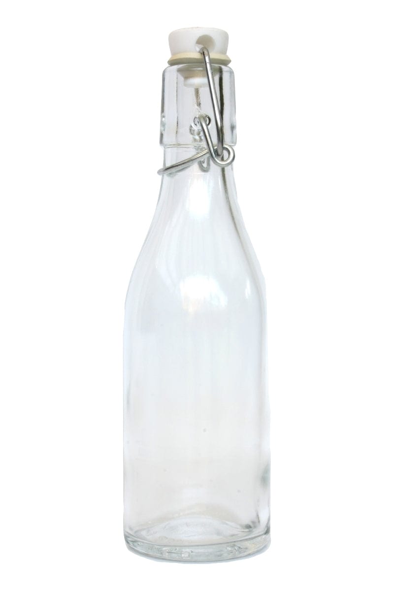 250ml Clear Glass Vinegar Bottle – Mudbrick Herb Cottage